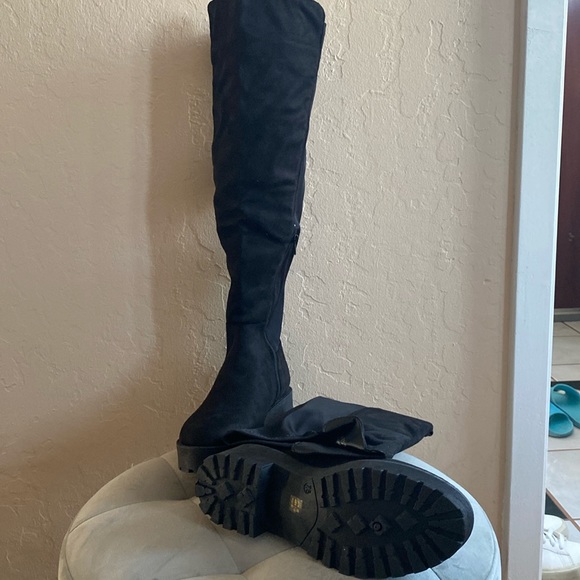 Dirty Laundry black tall boot - Picture 1 of 9